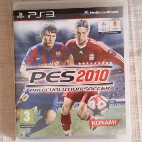 PES 2010 PS3 game new, complete, collectible