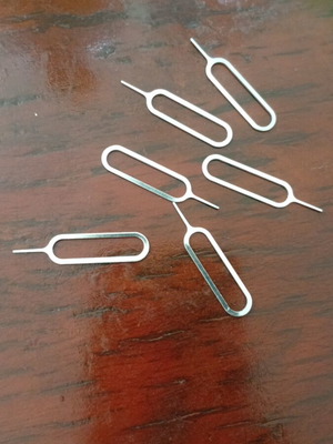 SIM card removal pins, pack of 6