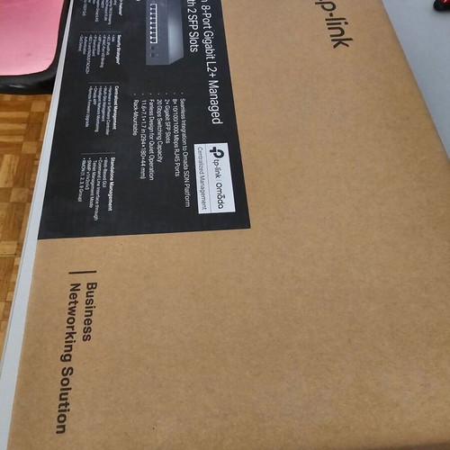 TP-LINK TL-SG3210 L2 Managed 10-Port 8 Gigabit 2 SFP Switch New