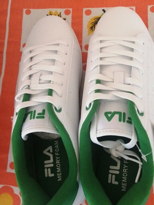 Παπούτσια Fila memory Classic καινούργια, μέγεθος 44, άσπρο και πράσινο