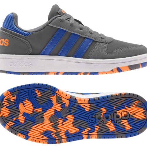 Adidas Αθλητικά Παιδικά Παπούτσια Μπάσκετ Hoops 2.0 Jr σαν καινούργια, νούμερο 40
