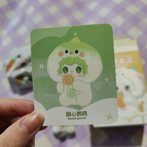 Yooki Strawberry Parrot new with original box and card
