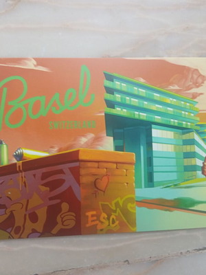 Eurovision 2025 postcard new from Basel