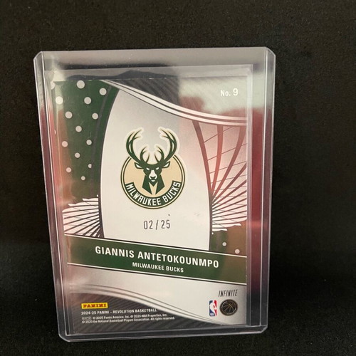 Giannis Antetokounmpo Supernova card like new /25