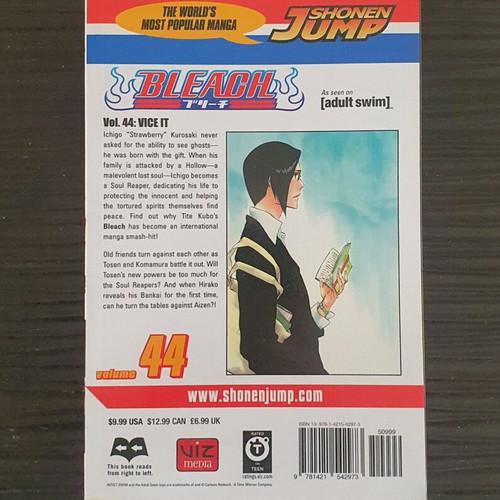 Bleach manga volume 44 new edition 2012