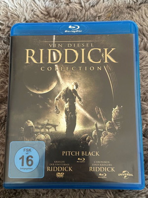 Riddick Collection μεταχειρισμένο Blu-Ray με υπότιτλους