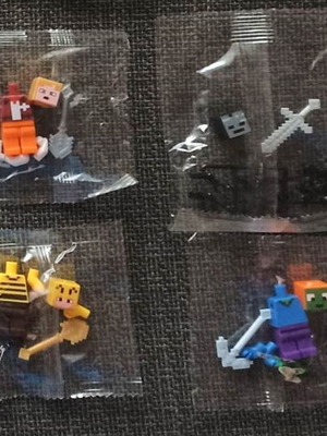 Minecraft World Minifigures καινούργιο πακέτο 6