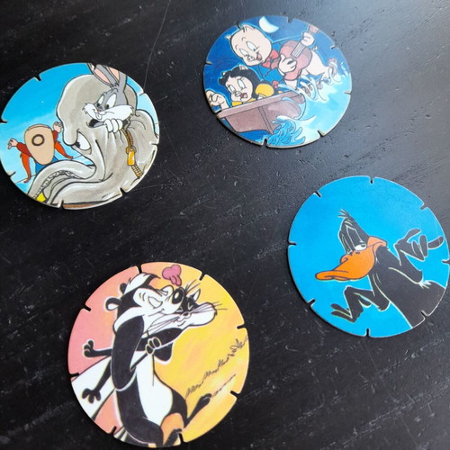 Tasty cap collection used, set of 4 pieces