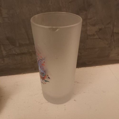 Set of 6 glasses from the Museum of Greek Folk Art like new