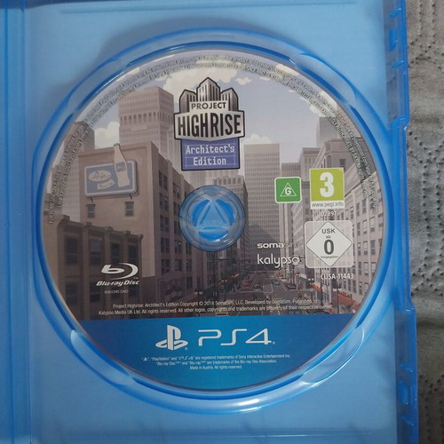 Project Highrise Architect's Edition PS4 game like new
