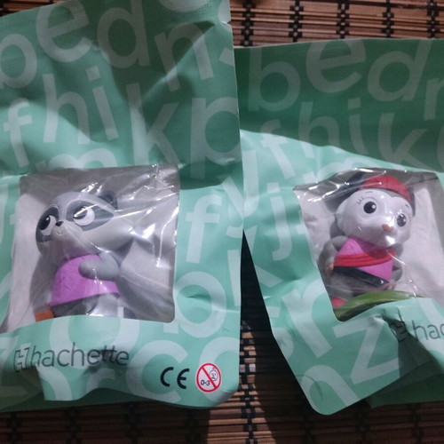 Hachette collectible figures new, sealed audio fairy tales