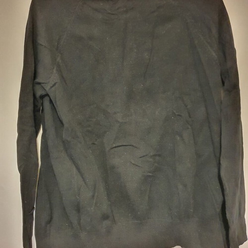 Zara thin black cardigan like new, with buttons, size XL