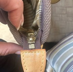 Louis Vuitton shoulder bag like new, brown, A4 size