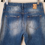 Back2Jeans ripped blue jeans, Medium