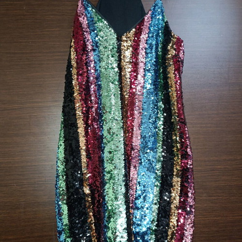 Twenty 29 sequin dress like new, size Large multicolor