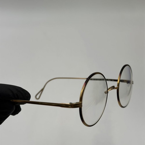 Vintage OpO 800/S c.3 Laminato Oro 14KT glasses like new, made in Italy
