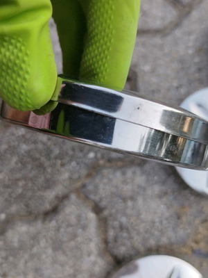 Μεταλλικά τασάκια σαν καινούργια, πακέτο 10 (2 μεγάλα, 8 μικρά)