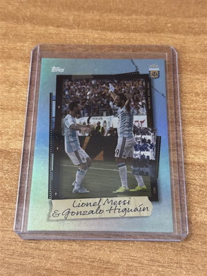 Κάρτα Lionel Messi & Gonzalo Higuain 2025 Topps Focus Argentina σαν καινούργιο