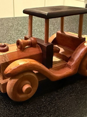 Wooden toy car like new, bought in Costa Rica