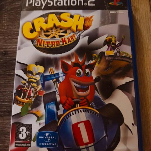 Crash Nitro Kart PlayStation 2 used in excellent condition with box and manual