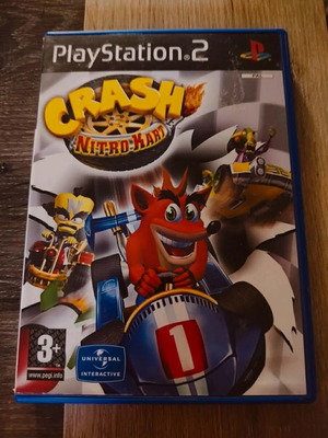 Crash Nitro Kart PlayStation 2 μεταχειρισμένο σε άριστη κατάσταση με κουτί και manual