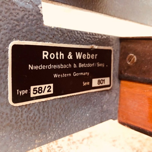 Roth & Weber design cutter like new, made in Germany