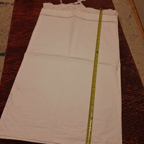 Pillowcases with handmade lace like new, set of 2 pieces