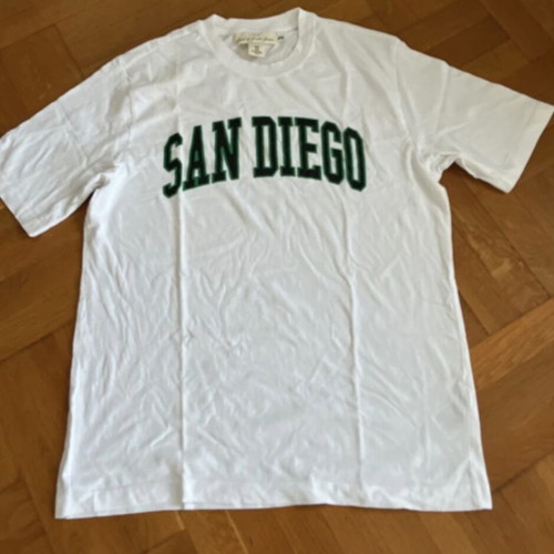 Logg H&M short sleeve t-shirt size M like new, white unisex
