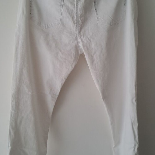 White elastic jeans Fionina Jeans like new, size 6XL