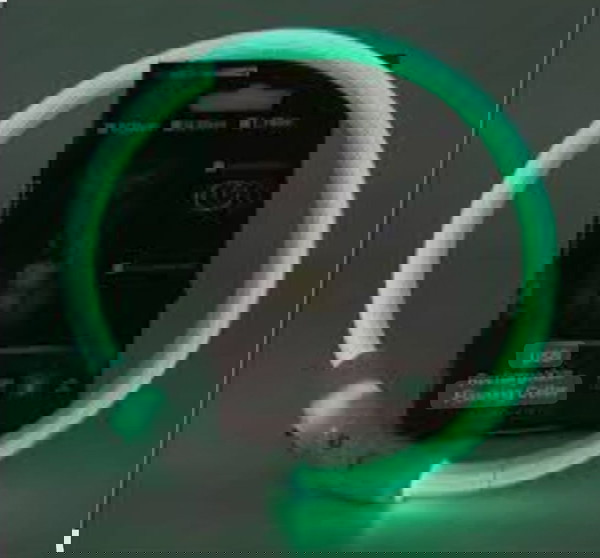 Κολάρο σκύλου Joytale LED με ρυθμιζόμενο φωτισμό και 9 λειτουργίες φλας, επαναφορτιζόμενο USB