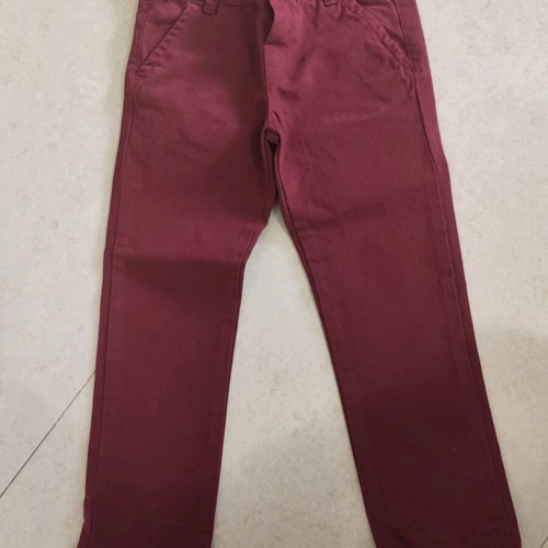 Marasil baby pants burgundy size 3 years new