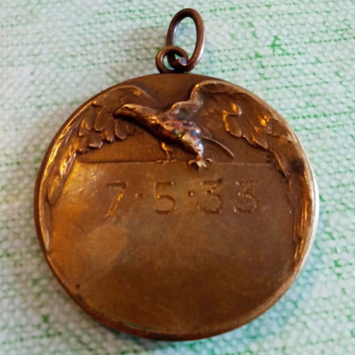 Medal 1933 of the National Combatants Association Italy like new