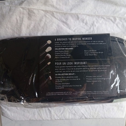 Morphe Eye Brushes 6 pieces new
