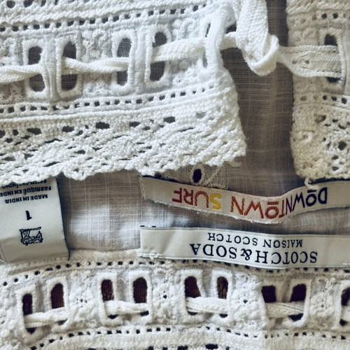 Scotch & Soda blouse, white, size S