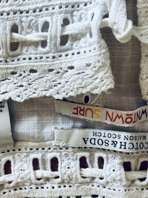 Scotch & Soda blouse, white, size S