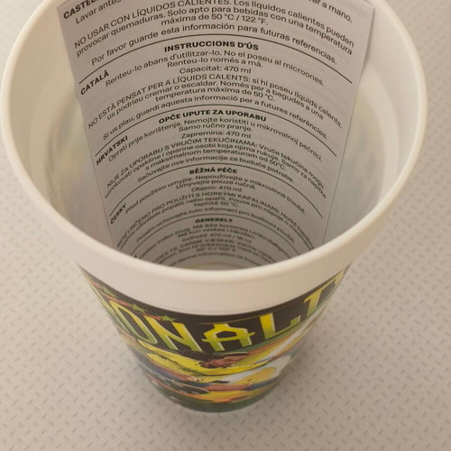 FIFA World Cup Ronaldinho Limited Edition collectible glass new