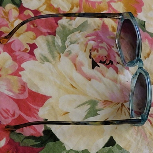 Turquoise sunglasses
