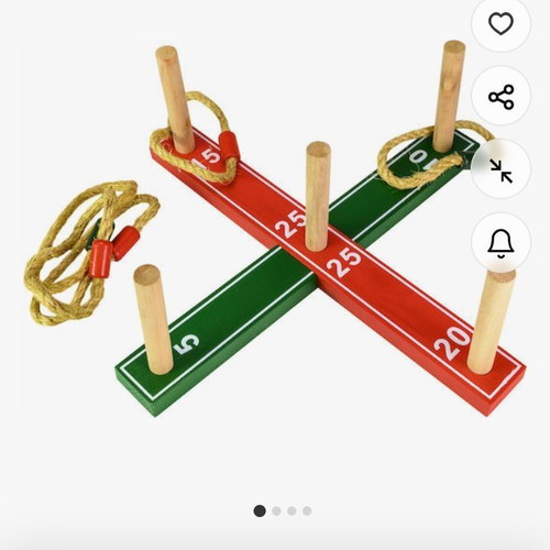Active Play Ring Toss Tactic like new
