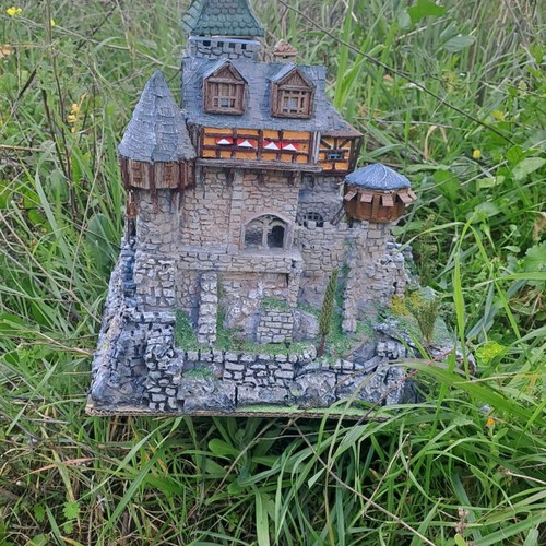 Handmade castle new, unique decorative art piece