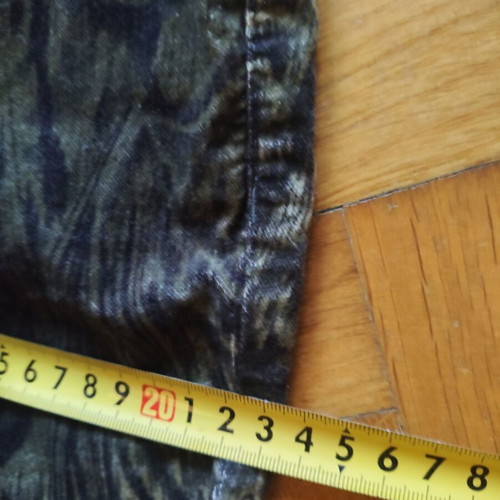 Madeleine paisley trousers in stretch velvety fabric like new