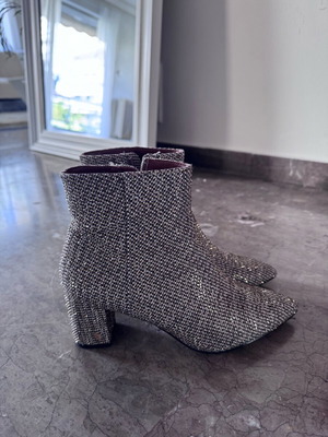 Kalogirou gold boots new, size 38.5