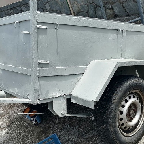 Transport trailer cart