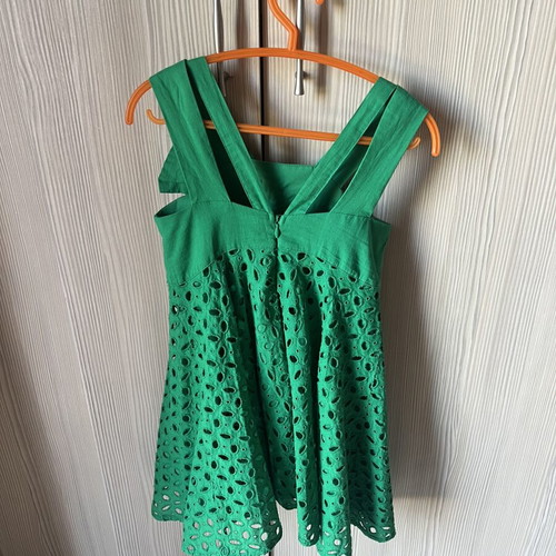 Mayoral children's dress size 7, emerald green