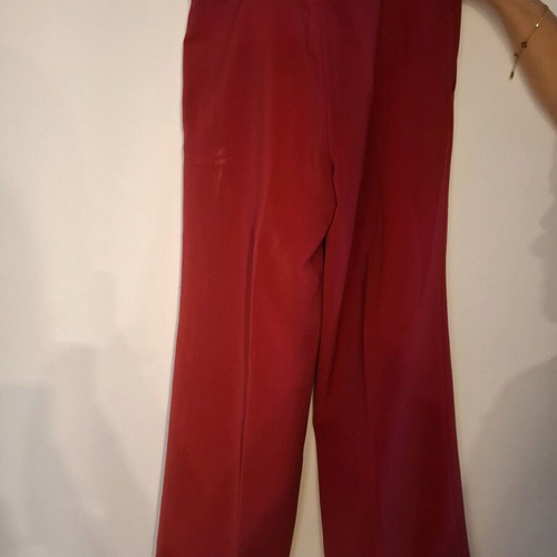 Kookai women's formal pants like new, wide leg, red, size M
