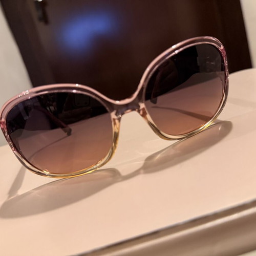 Custo Barcelona Oversized Sunglasses Pink Gradient like new