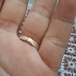 Silver ring used with adjustable width