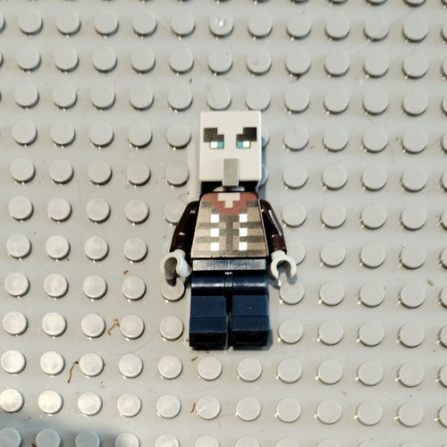 Lego Minecraft Vindicator minifigure like new