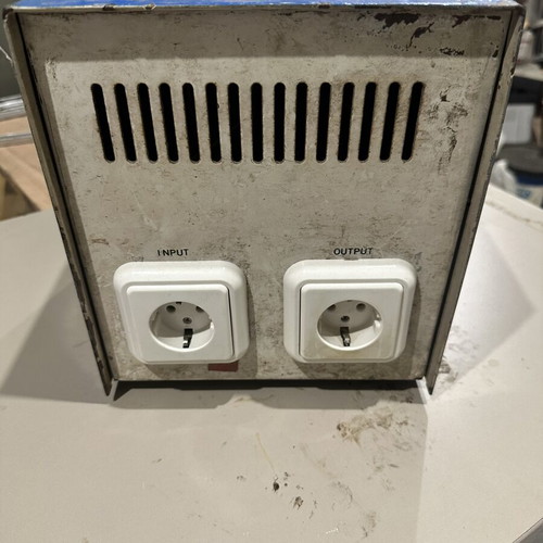 Zhen Hua SVC-3000W Single-Phase Voltage Stabilizer with Servo Motor used
