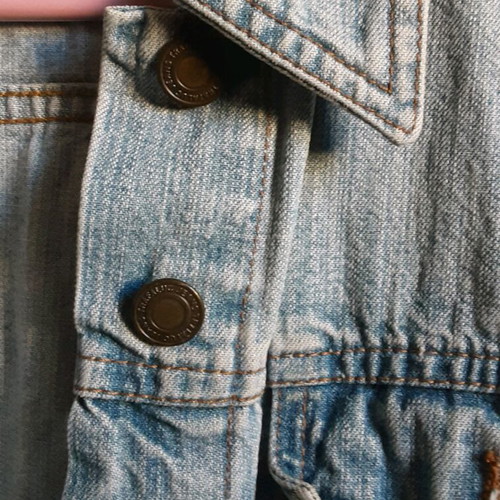 Zara women's denim jacket like new, blue, size S