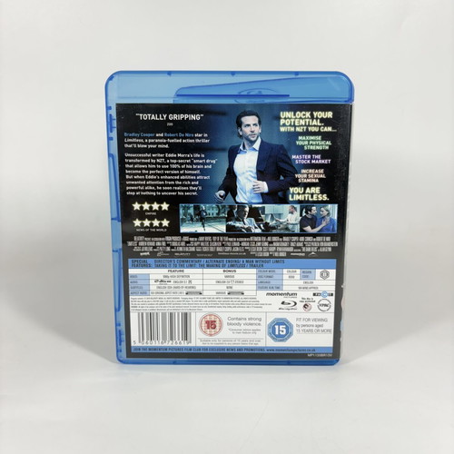 Limitless Blu-ray like new with English subtitles
